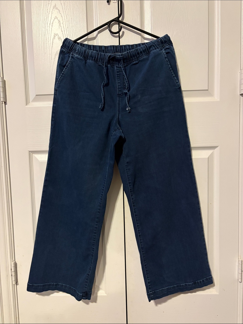 Style & Co. Relaxed Navy Drawstring Jeans